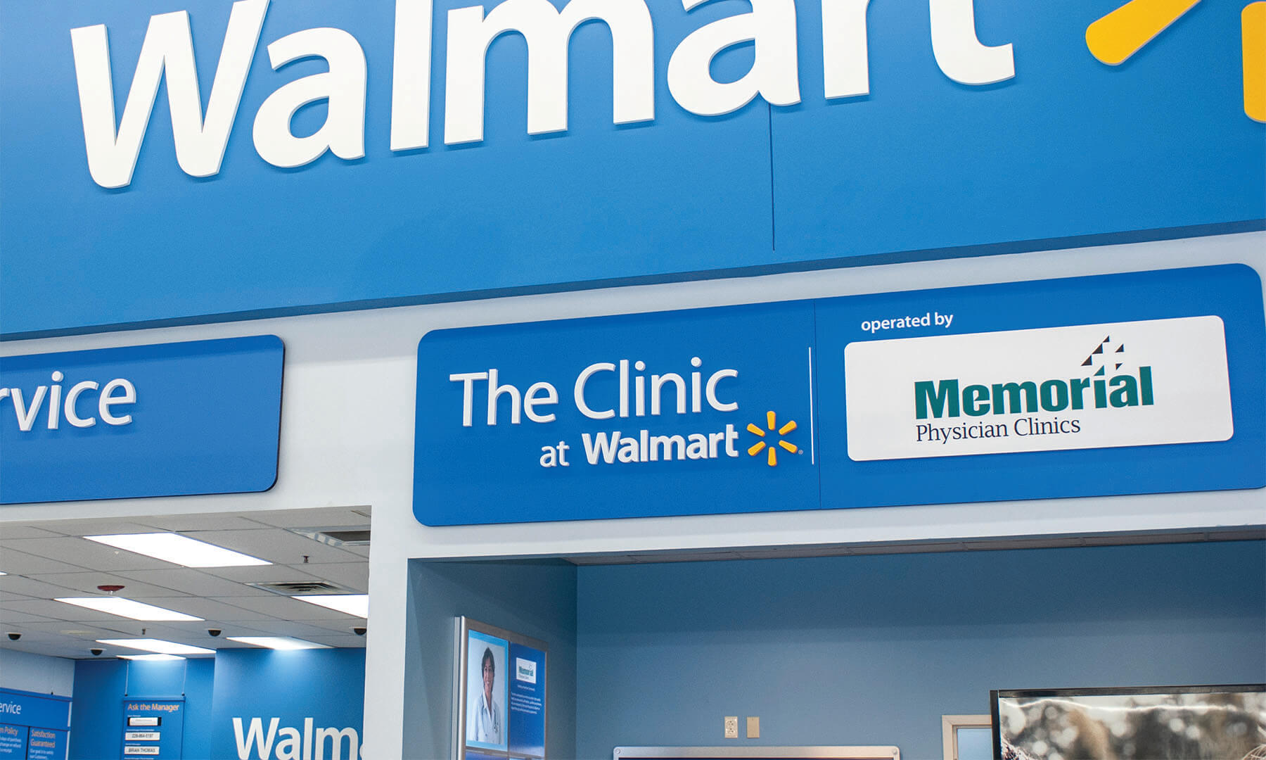 Memorial Retail Clinic at Walmart Memorial Health System