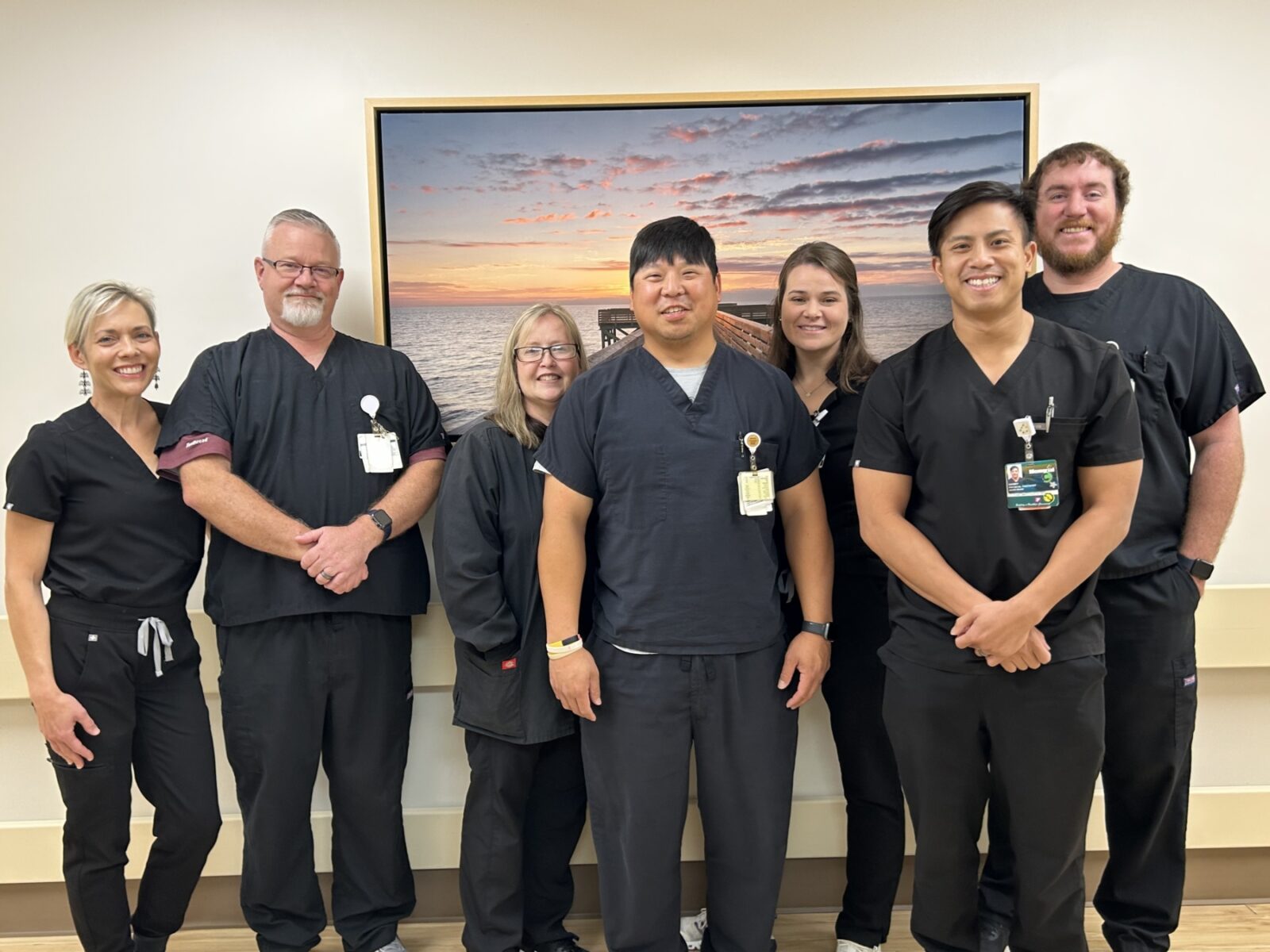 Memorial Physical Therapists take a team photo