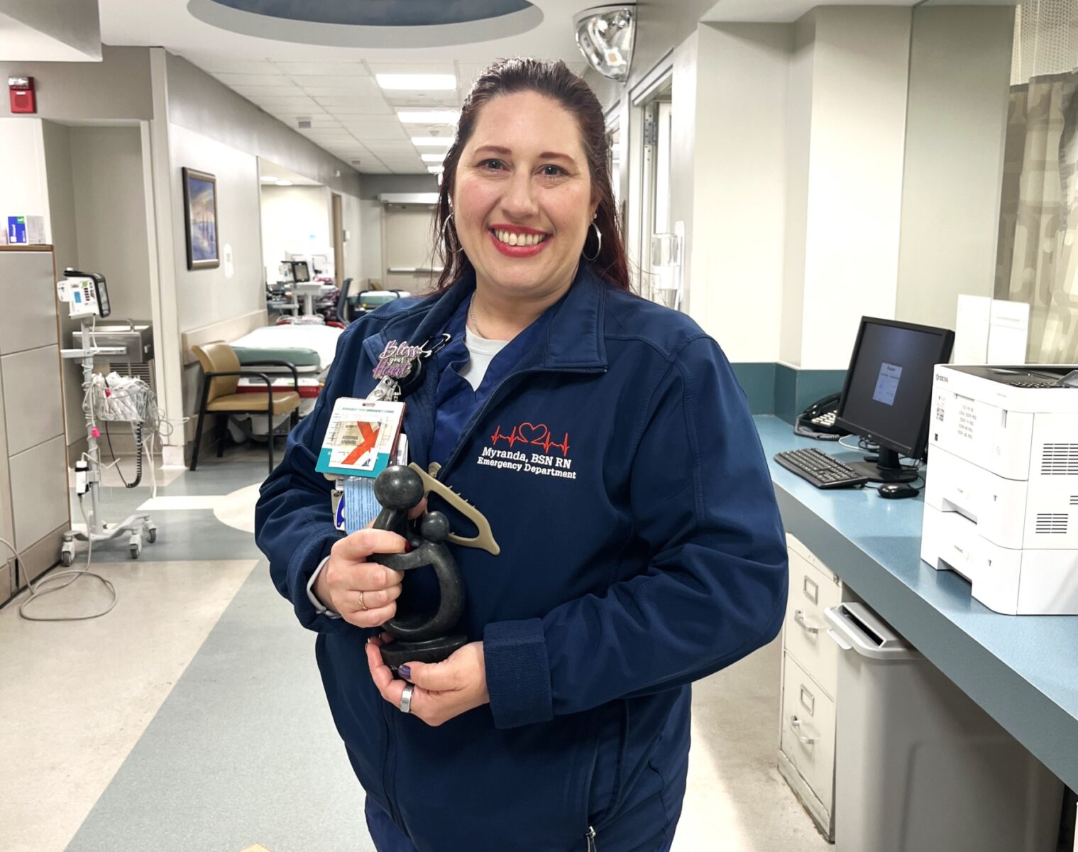 Nurse in hallway