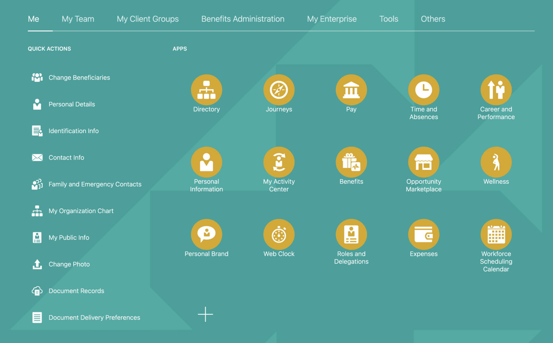 Internal HR Page
